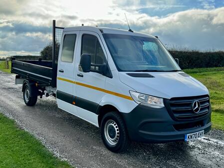 MERCEDES-BENZ SPRINTER 2.1 316 CDI DOUBLE CAB TIPPER UTILITY SPEC 